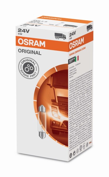 Osram Festoon, 24V, Einzellampe, 6424
