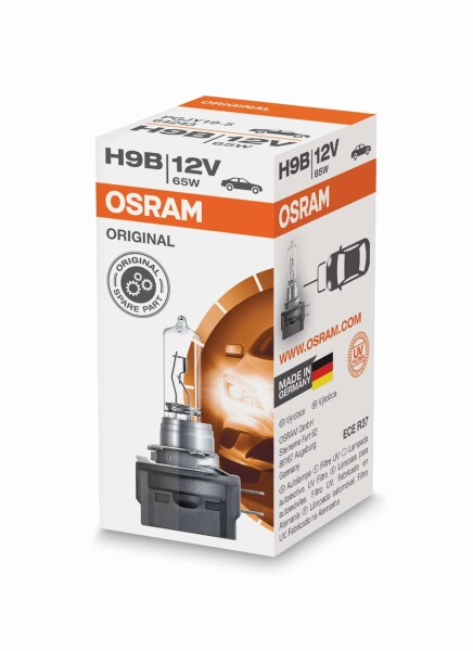 Osram Orginal H9B, Halogen 12V, 1er Faltschachtel - 64243