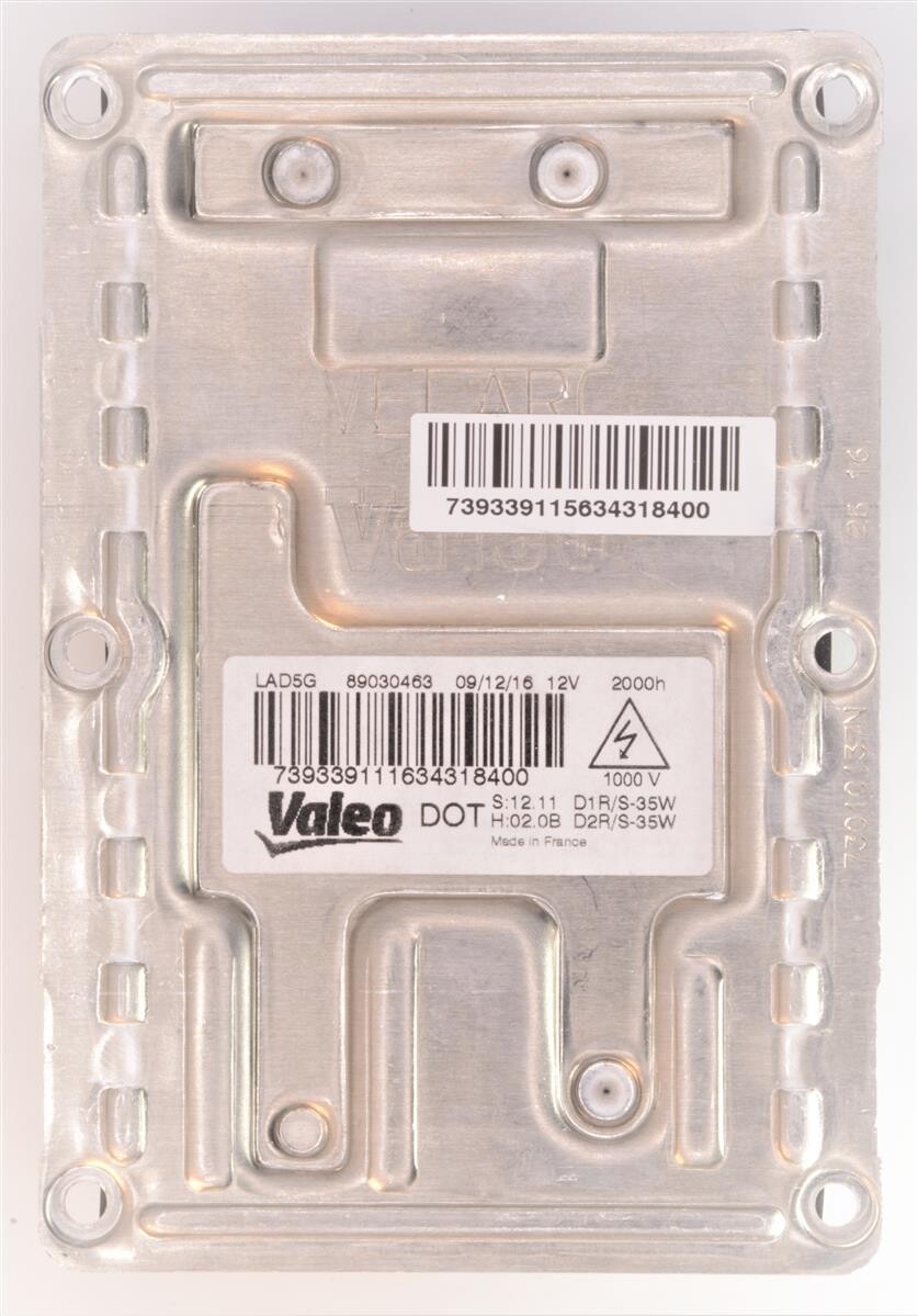 VALEO Xenon Vorschaltgerät LAD5G 12PIN