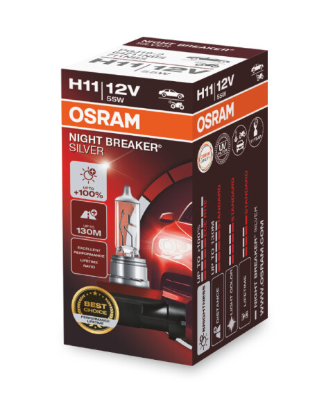 2x LED-Leuchtmittel H8 / H11 / H16 OSRAM LEDriving HL BRIGHT