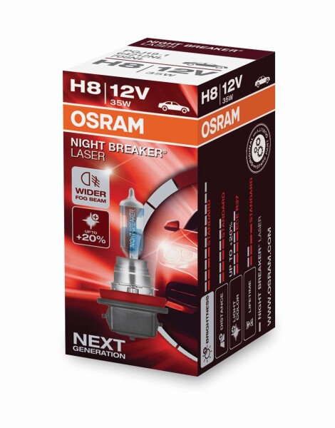 NIGHT BREAKER® LASER Next Generation H8 Faltschachtel