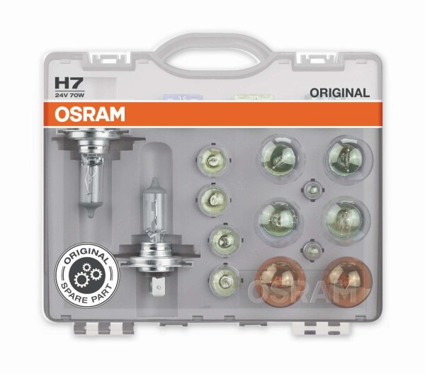 Osram Ersatzlampenbox H7, Halogen 24V, Ersatzlampenbox - CLK H7 24V