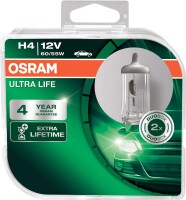 Osram  ULTRA LIFE H4, Halogen 12V, DUOBOX - 64193ULT-HCB