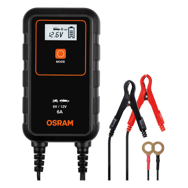 BATTERYcharge 906  Intelligentes Batterielade- und Batteriewartungsgerät 1St. OSRAM