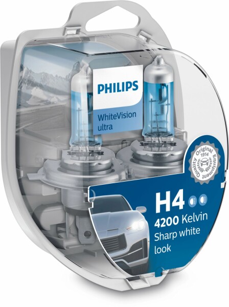 PHILIPS H4 Halogen Autolampe 12342WVUSM, CHF 24,95