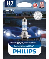 H7 12V 55W PX26d RacingVision GT200 1St. Blister Philips