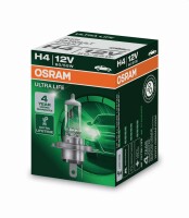 Osram  ULTRA LIFE H4, Halogen 12V, 1er Faltschachtel -...