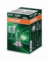 Osram  ULTRA LIFE H7, Halogen 12V, 1er Faltschachtel -...